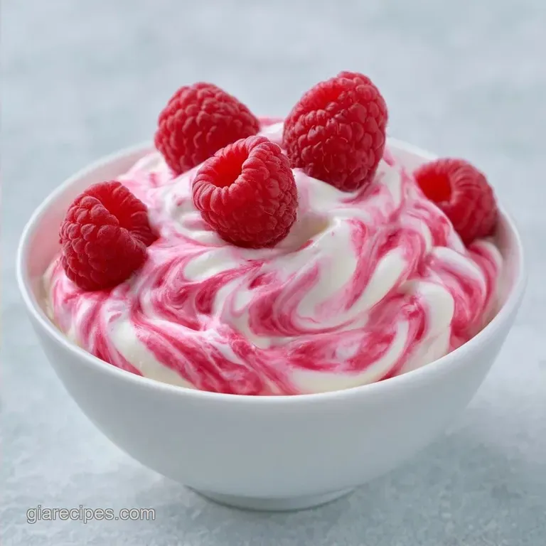 Classic Raspberry Fool with Fresh Berries