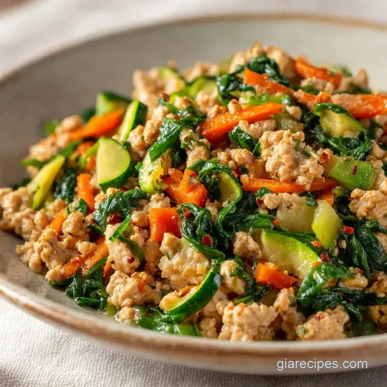 Zesty Garlic Ground Turkey Skillet: Fast and Healthy