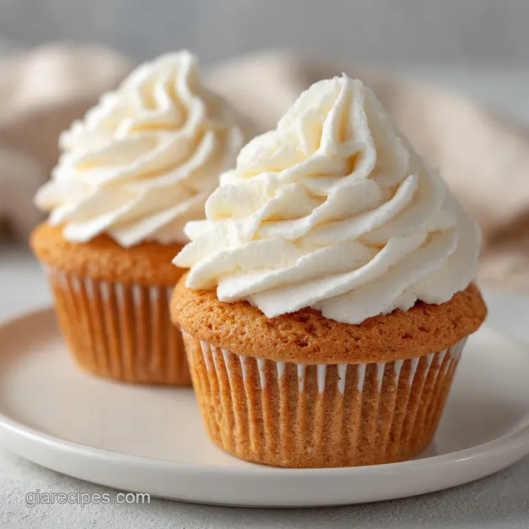 Vanilla Cupcakes: Tender and Light