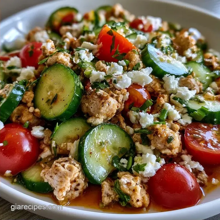 Greek Ground Turkey Bowl in 30 Minutes