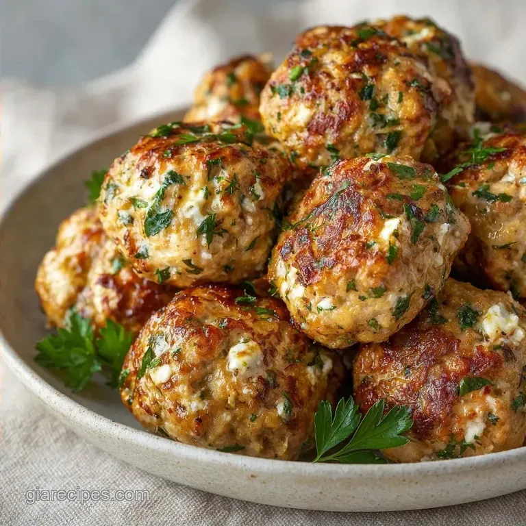 Greek Turkey Meal Prep: High-Protein Meatballs