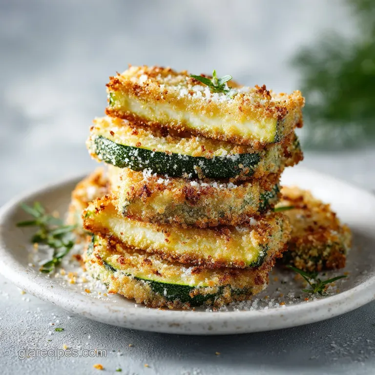 Parmesan Zucchini Fries: Shattering-Crisp
