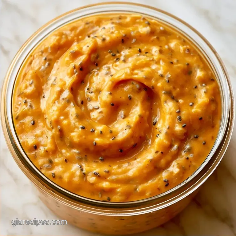 Pumpkin Overnight Oats with Chia Seeds