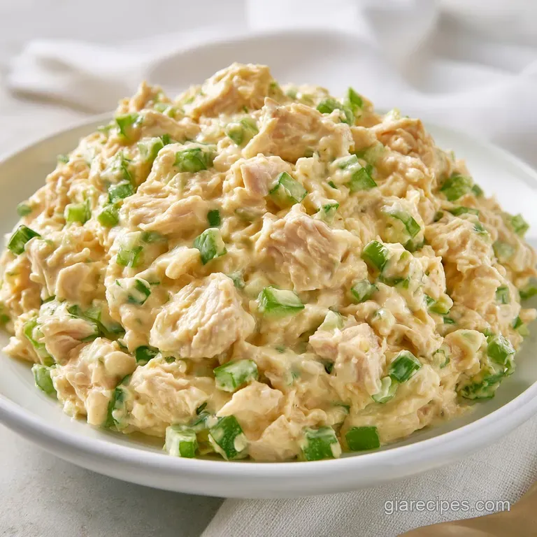 Quick Low Carb Chicken Salad: Creamy and Fresh