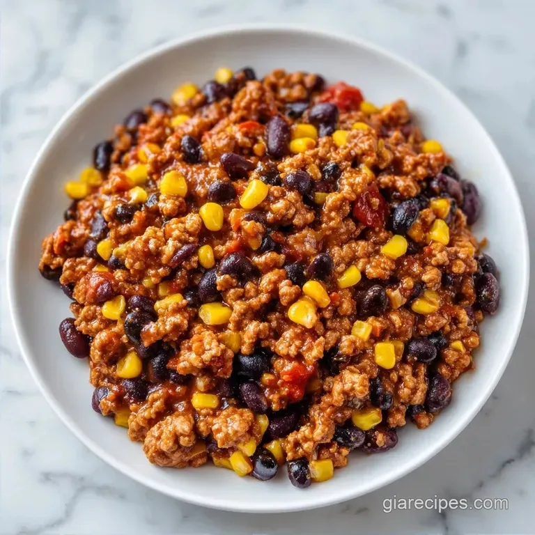Quick Turkey Taco Skillet: One-Pan Dinner