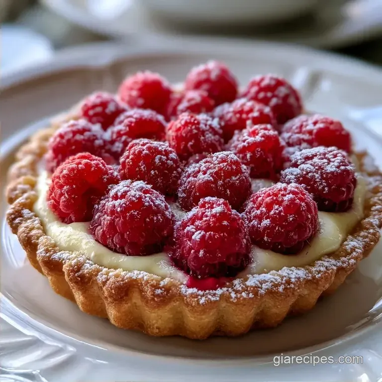 French Summer Raspberry Tart
