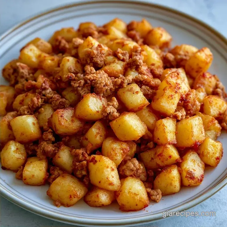 Crispy Spiced Turkey and Potatoes