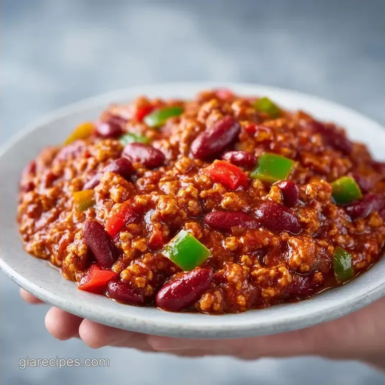 Turkey Bean Chili: Smoky and Hearty