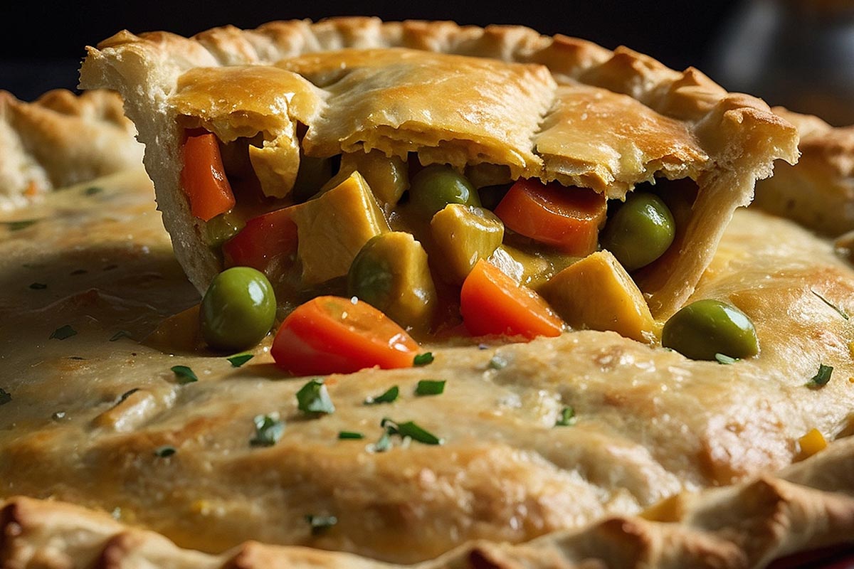 Rich and creamy chicken pot pie sauce