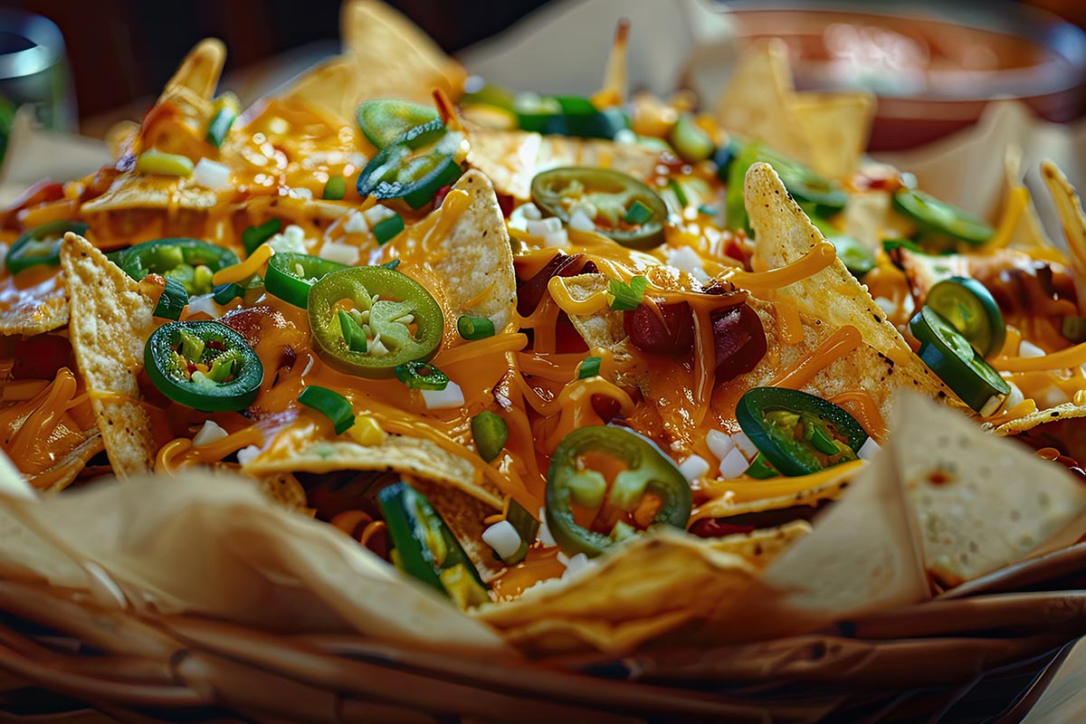 Healthy tortilla chip alternatives for nachos